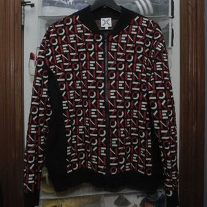 Kenzo Monogram Zip Up Sweater